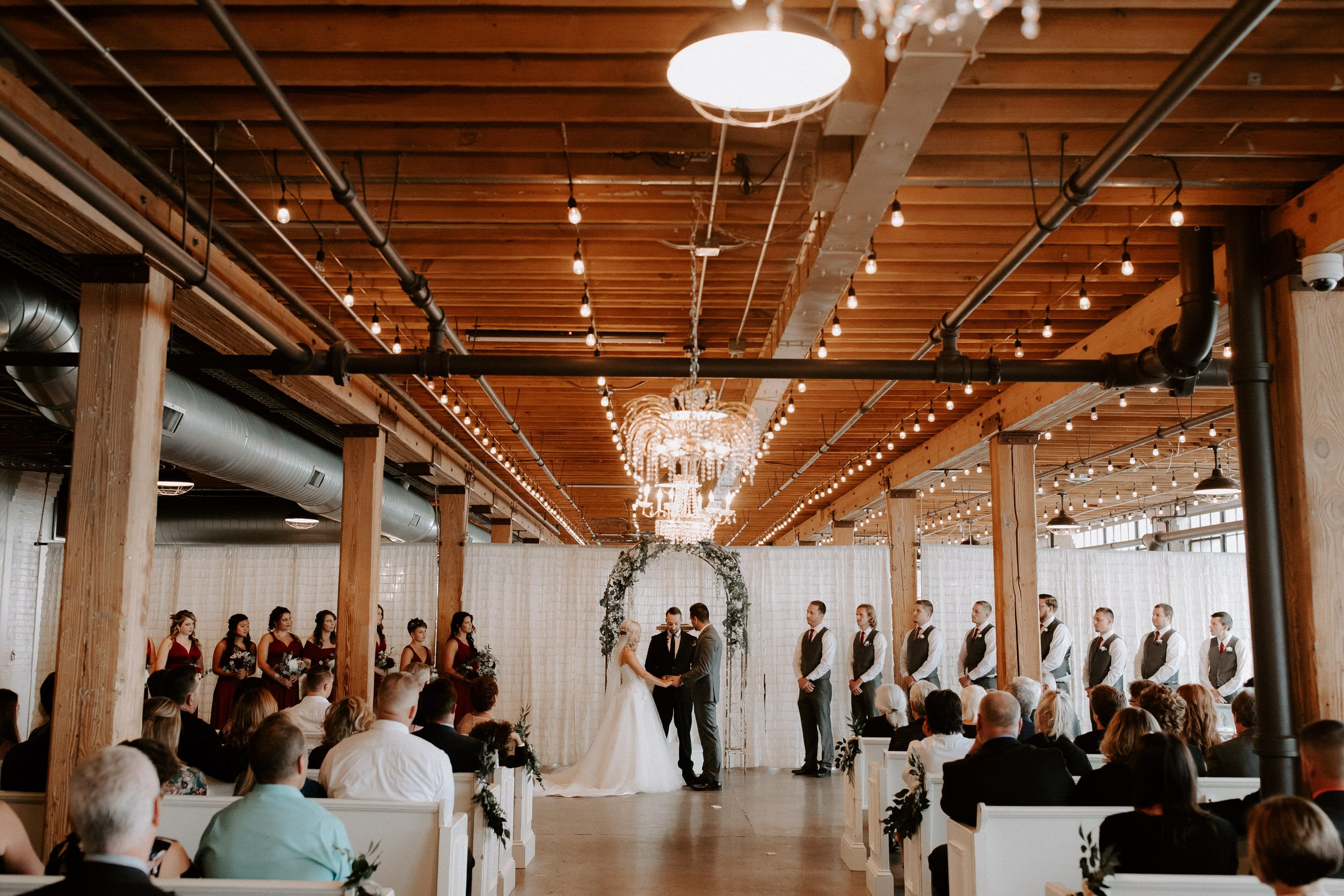 Industrial, Chic, Downtown, Wedding, Josh Rexford, Photographer
