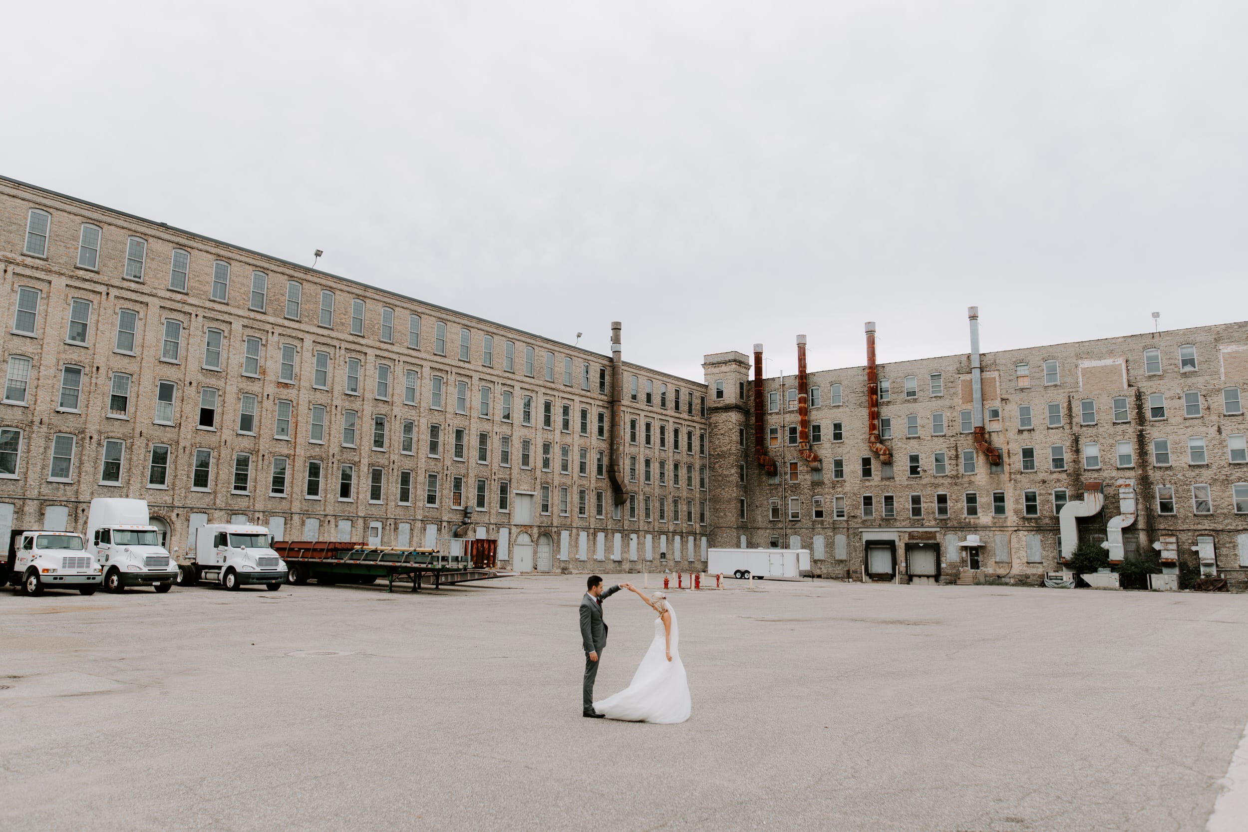 Industrial, Chic, Downtown, Wedding, Josh Rexford, Photographer
